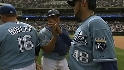 Soria shuts the door