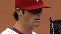 Hamels gets his first win