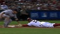 Flores throws out Byrnes