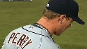 Perry fires a round of K's