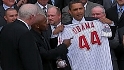 Phillies visit White House