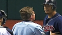 Martinez, Howell exchange words
