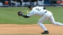 Jeter spins and throws