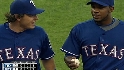 Kinsler starts a triple play