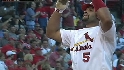 Pujols' solo blast