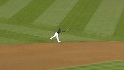 Betancourt's strong throw