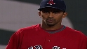 Lugo can't turn the double play