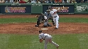 Lowell's three-run shot