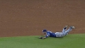 Davis' diving grab