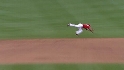 Hernandez's diving catch