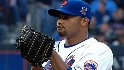 Santana strikes out 11