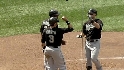 Hermida's three-run homer