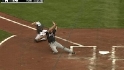 McLouth nails the runner