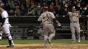 Holliday clears the bases