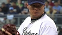Peavy struggles