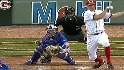 Rosales breaks up the no-hit bid