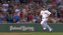 Pedroia's first RBI single