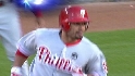 Victorino launches one