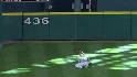 Bourn's backpedaling catch