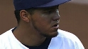 Gallardo strikes out six
