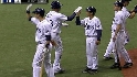 Pena's three-run jack