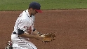 DeRosa's diving grab