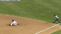 Davis snags a liner