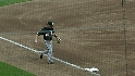 Hart's infield single