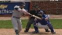 Martinez's three-run knock