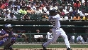 Santiago's two-run shot