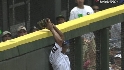Dye's great grab at the wall