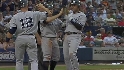 Damon's three-run triple