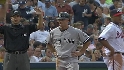 Lowe's off-balance throw