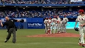 Hamels gets tossed