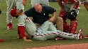 Park departs with knee contusion