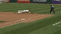 Pujols' diving stop