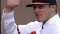 Hobgood unveiled at Camden Yards