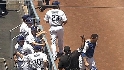 Blake's backhanded grab