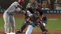 Matthews clears the bases