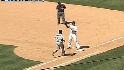 Blake's strong throw