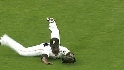 McCutchen's sliding grab