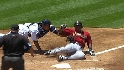 Tejada's out at home