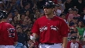 Kottaras' first career homer