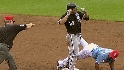 Maier's strong throw