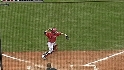 Roenicke's heads-up double play