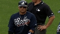 Prado's four-hit day