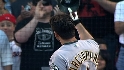 Nomar salutes the fans at Fenway