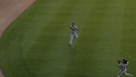 McLouth's over-the-shoulder catch