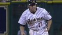 Berkman tags up at first