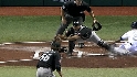 Upton steals home